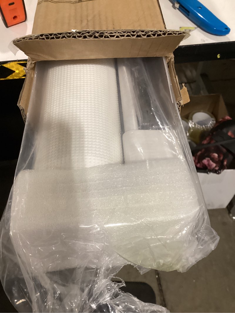 Condition photo showing Good Condition for 197 Inch Extra Wide Retractable Baby Gate,Mesh Large Baby Gate or Mesh Pet Dog Gate, Opening Wide Extra Long Child Safety Gate for Indoor, Outdoor, Stairs, Deck?White,33"x197") White 33x197 Inch