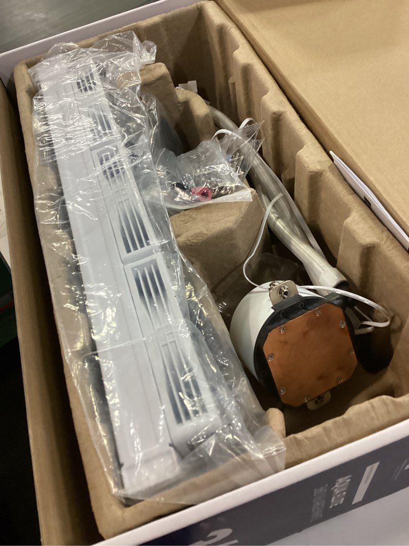 Condition photo showing Good Condition for Thermalright Aqua Elite 360 V6 ARGB White-CPU Liquid Cooler, Efficient PWM Controlled Pump, for AM4/AM5,Intel LGA1150/1151/1200/2011/1851/1700,Integrated Water-Cooled Radiator-White White-360mm