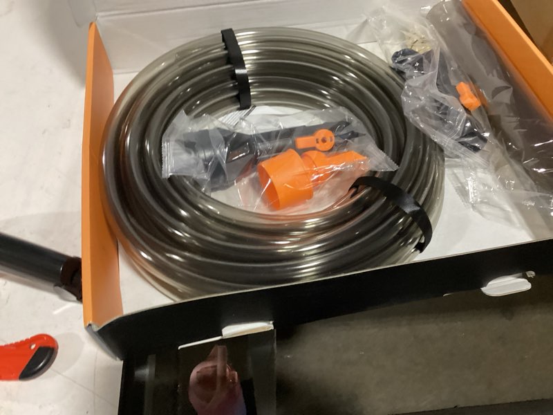 Condition photo showing New/Like New for hygger bucket-free aquarium water change kit metal faucet connector fish tank vacuum siphon gravel cleaner with long hose 33ft drain & fill 33 foot(pack of 1) metal
