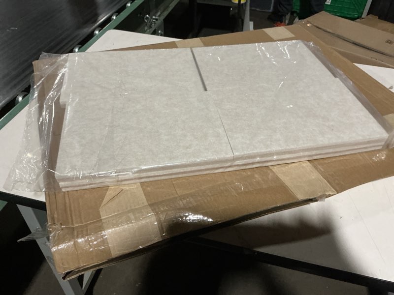 Condition photo showing As Is for Jigsaw Puzzle Board with 4 Sorting Trays, 1000 Pieces Playing Surface with Protective Cover, 31.5" x 24" Felt Display Board