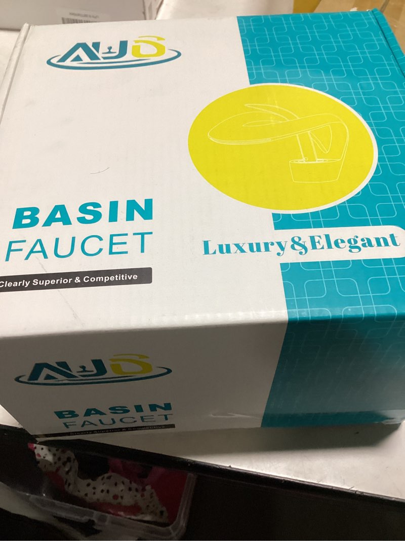 Condition photo showing Good Condition for Elegant Bathroom Sink Faucet Single Hole,AUU Waterfall Chrome Vanity Sink Faucet Solid Brass,Single 