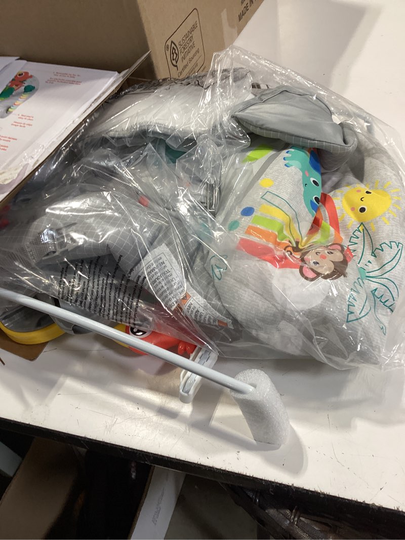 Condition photo showing Good Condition for bright starts playful paradise vibrating baby bouncer, self bounce, unisex, newborn +