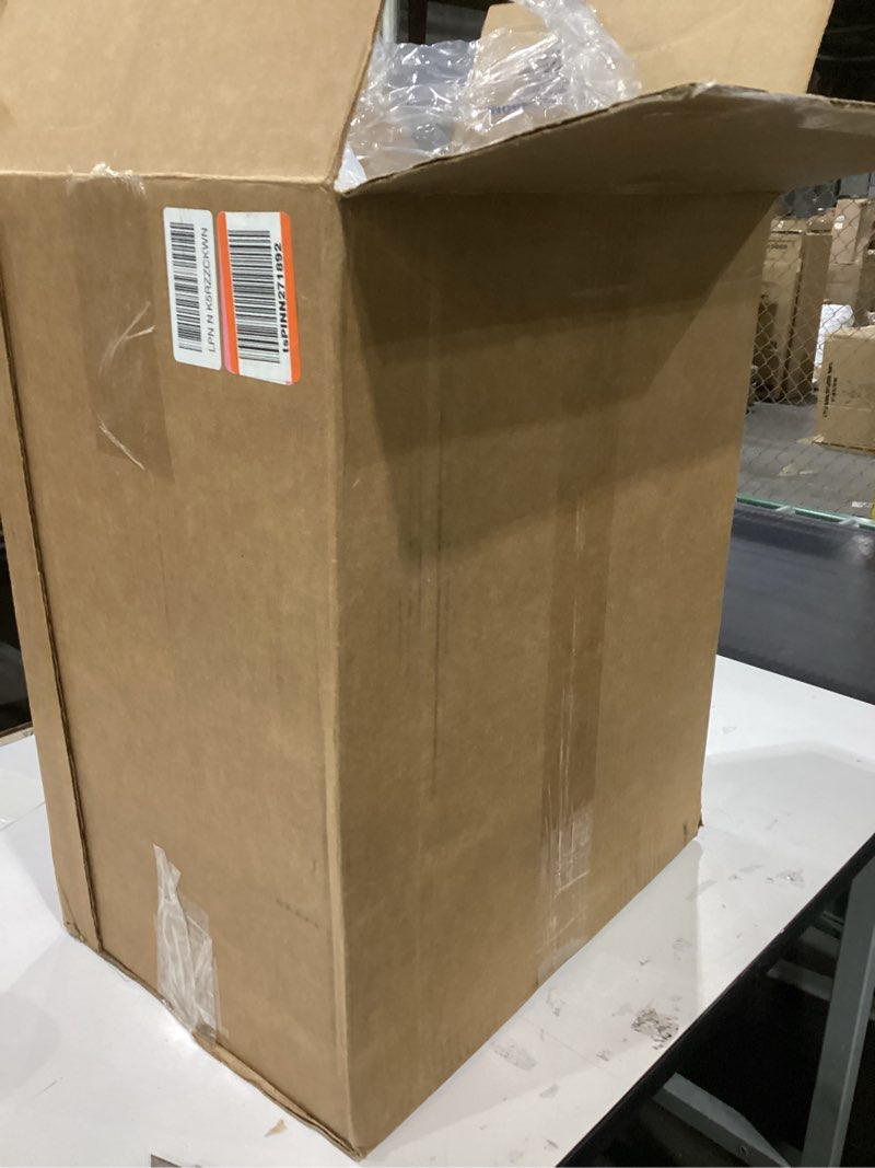 Condition photo showing As Is for SYBO SR-CP-100B Commercial Grade Stainless Steel Percolate Coffee Maker Hot Water Urn for Catering, 100-Cup 16 L, Metallic 16L Metallic