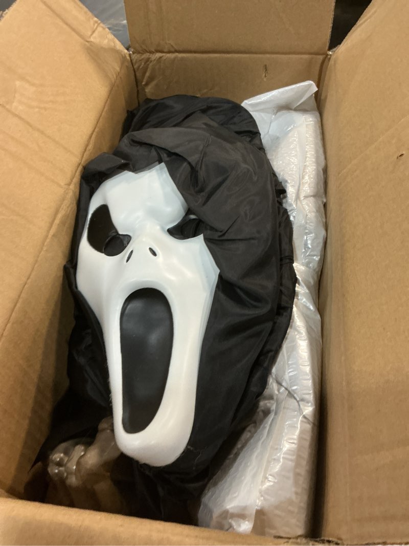 Condition photo showing Good Condition for LarpGears Halloween Scarecrow Ghost Outdoor Decorations, 7.5Ft Halloween Rotatable Ghost of Death Flying Ghost Home Decoration for Outdoor Garden, Porch, Yard Rotated Style