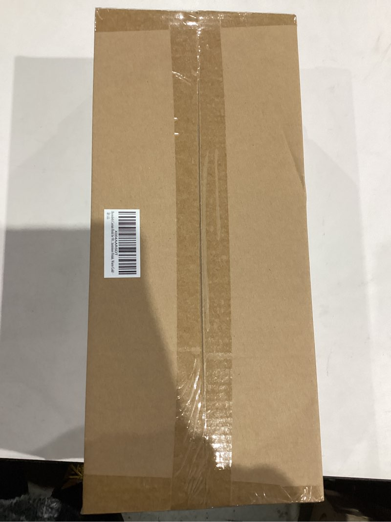 Condition photo showing item condition for Curtain Rods for Windows 16 to 144 Inches Adjustable Length 1 Inch Diameter Window Curtain Rod with Aluminium Finials, Warm Gold Warm Gold 16" to 144"