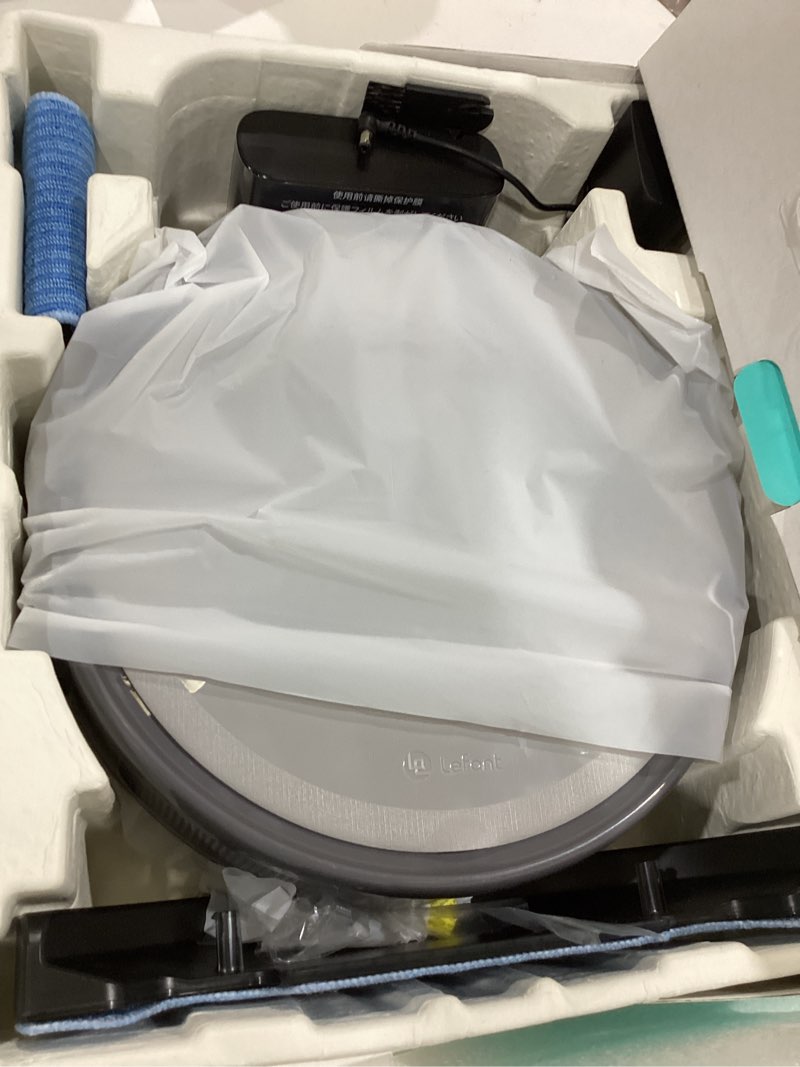 Condition photo showing Good Condition for lefant m310 ultra robot vacuum and mop, 6000pa suction-slim robotic cleaner with tof lidar navigation, accurate obstacle avoidance, wifi/app/alexa control, 170min runtime, for pet hair and home