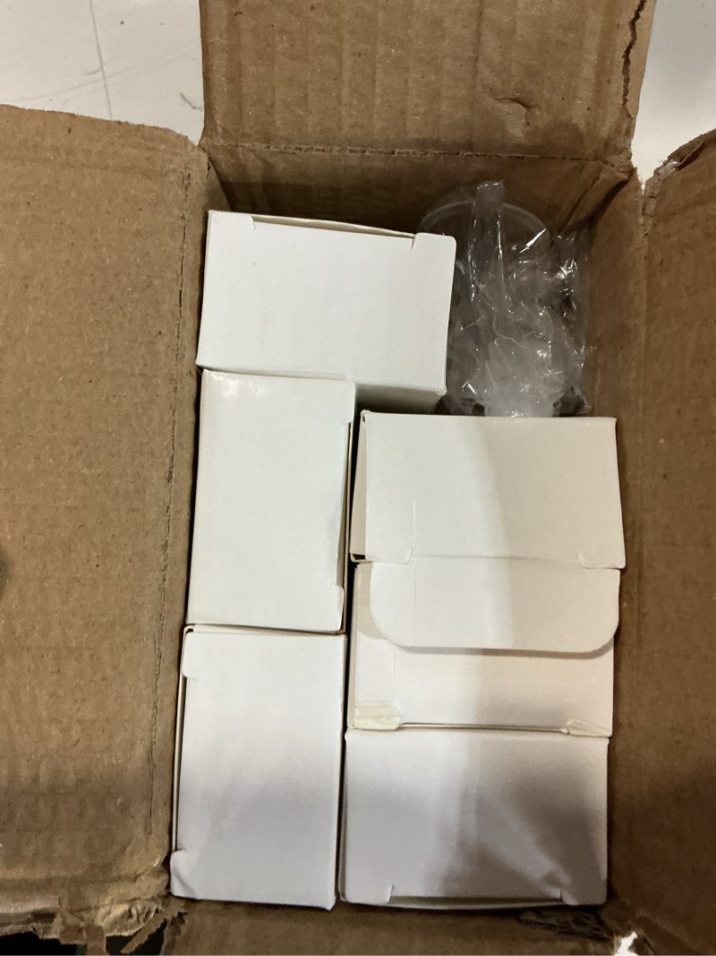 Condition photo showing New/Like New for 6 Pack 30ml / 1 Oz Transparent Refillable Perfume Bottle, Portable Square Empty Glass Perfume Atomizer Bottle with Spray Applicator 4 Free kinds of perfume dispenser(6 Pack 30ml / 1.01 oz. Transparent