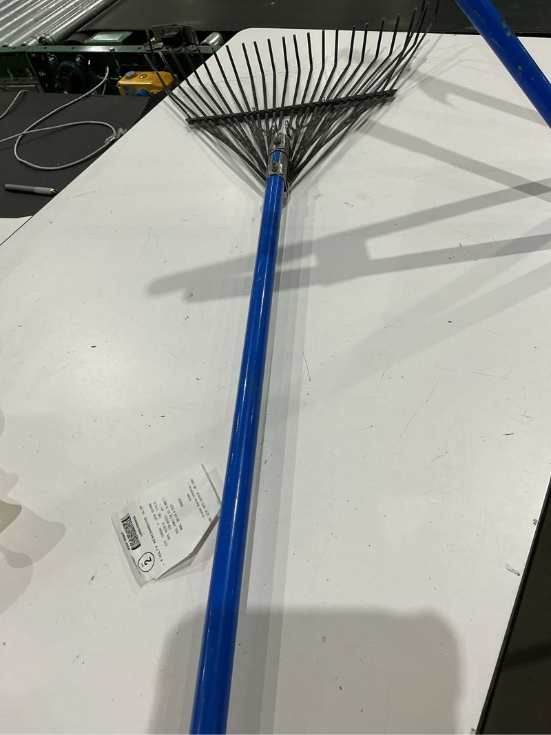 kobalt 24-in steel lawn and leaf rake emx-24f-k 35337