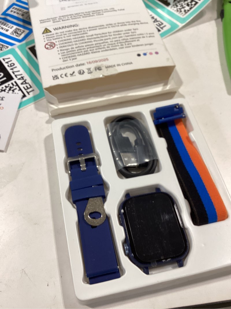 Condition photo showing Good Condition for axywinbo kids smart watches for boys girls 4g gps call text-smart watch for kids game camera pedometer alarm clock calculator-kid watches gifts for boys girls 4-12 blue