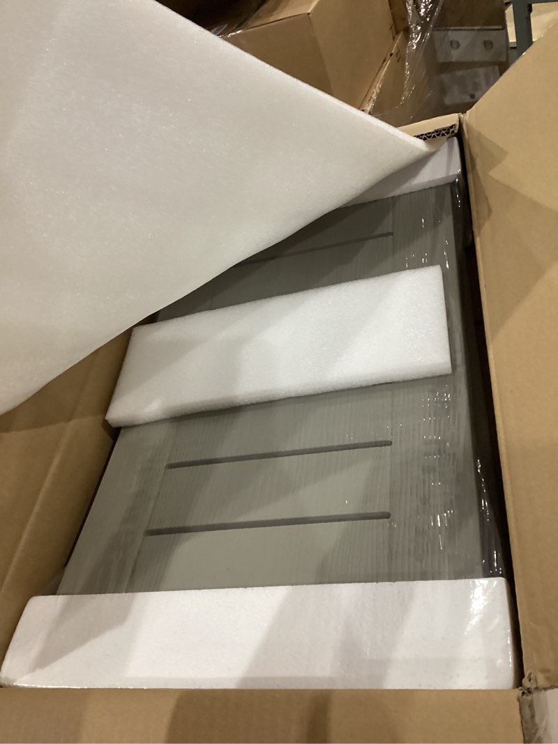 Condition photo showing Good Condition for hips shower benches for inside shower, shower stool with space-efficient storage shelf, waterproof shower chair seat for spa bathroom(light gray)