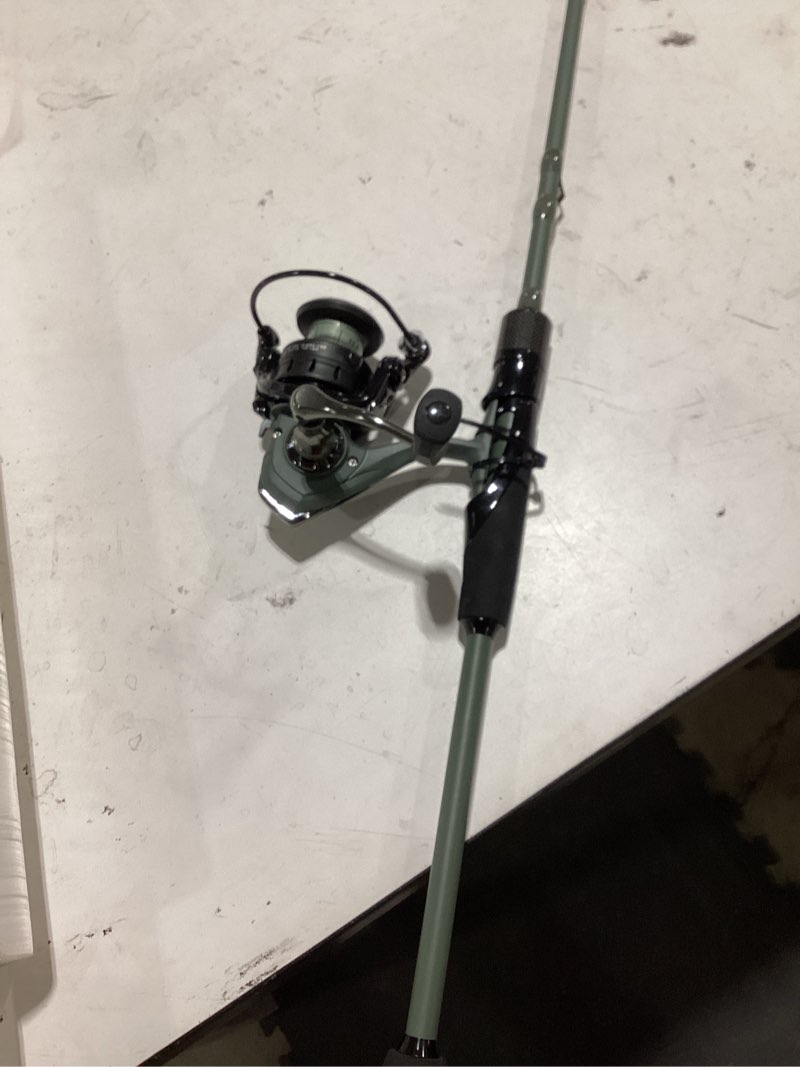 Condition photo showing As Is for 13 fishing sync spinning combo 6'10" medium light with 2.5 size reel syncsc610ml-2.5