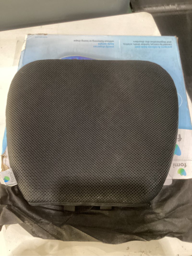 Condition photo showing Good Condition for FOMI Premium All Gel Orthopedic Seat Cushion Pad for Car, Office Chair, Wheelchair, or Home. Pressure Sore Relief. Ultimate Gel Comfort, Prevents Sweaty Bottom, Durable (1.25x15x16.8 Inch (Pack of 1))
