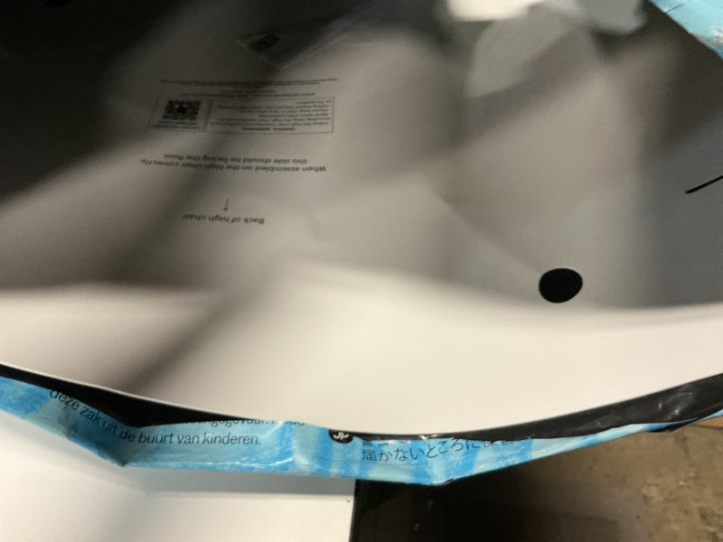 Condition photo showing Good Condition for catchy - food catcher - compatible with ikea antilop high chair + 11 other high chairs - highchair sold separately - baby & toddler food & mess catcher - under high chair accessory white for ikea antilop