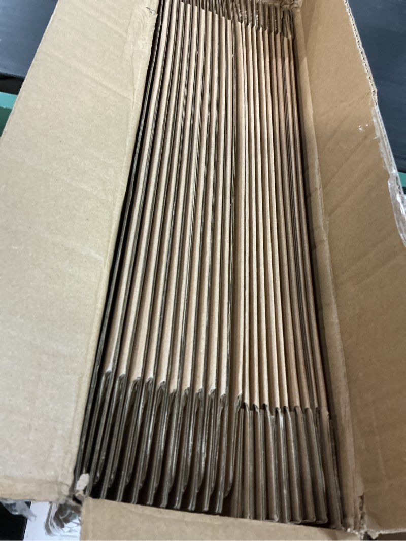 Condition photo showing Good Condition for 13x10x2 shipping boxes set of 20, brown corrugated cardboard literature mailer box for packaging, mailing, business 13" x 10" x 2"