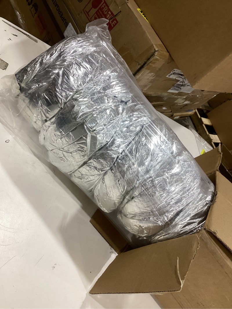 Condition photo showing Good Condition for 4 inch 25 feet r4.2 insulated flexible duct | high-efficiency thermal insulation | suitable for heating & cooling 4 in 25 ft(r4.2)