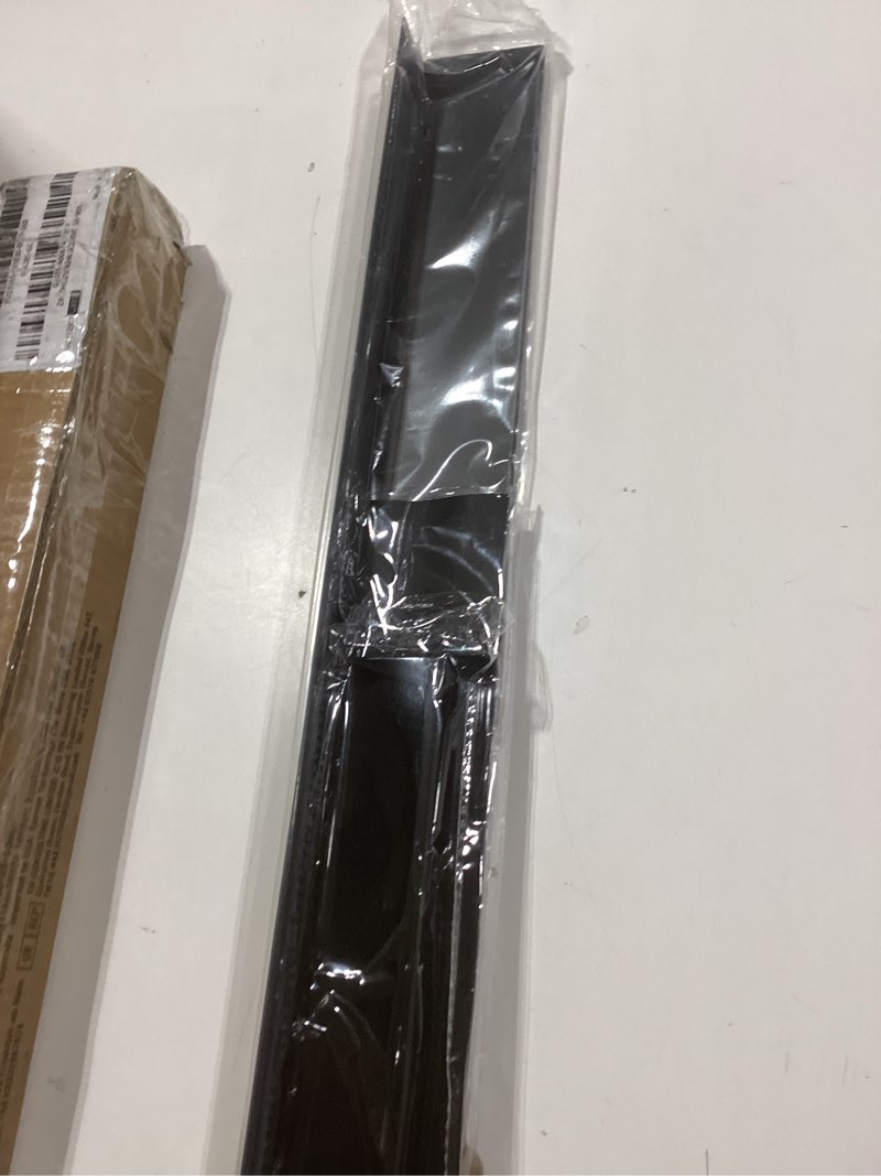 Condition photo showing New/Like New for 30" Slide-in Range Rear Filler Kit W10113901A with 2pcs Silicone Stove Gap Covers, Cooktop Trim Kit Between Stove and Backsplash for Whirlpool & Most Brand, 316 Stainless Steel (Black)