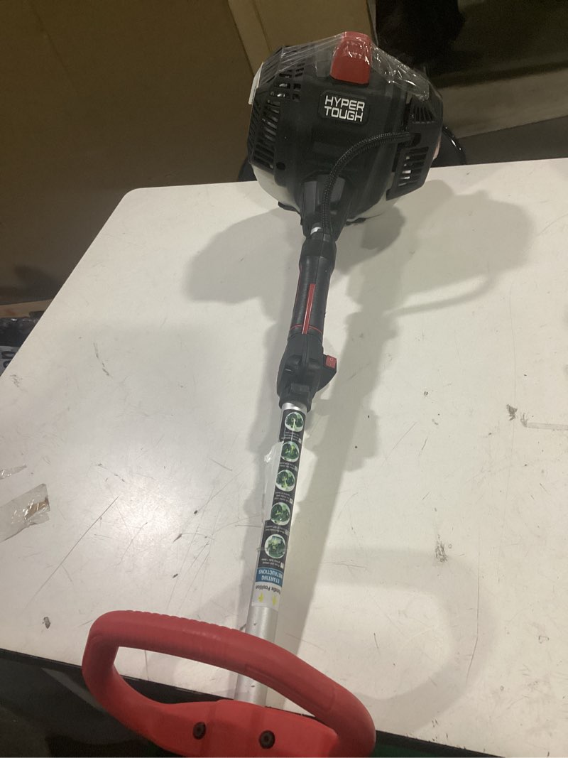 Condition photo showing As Is for hyper tough string trimmer