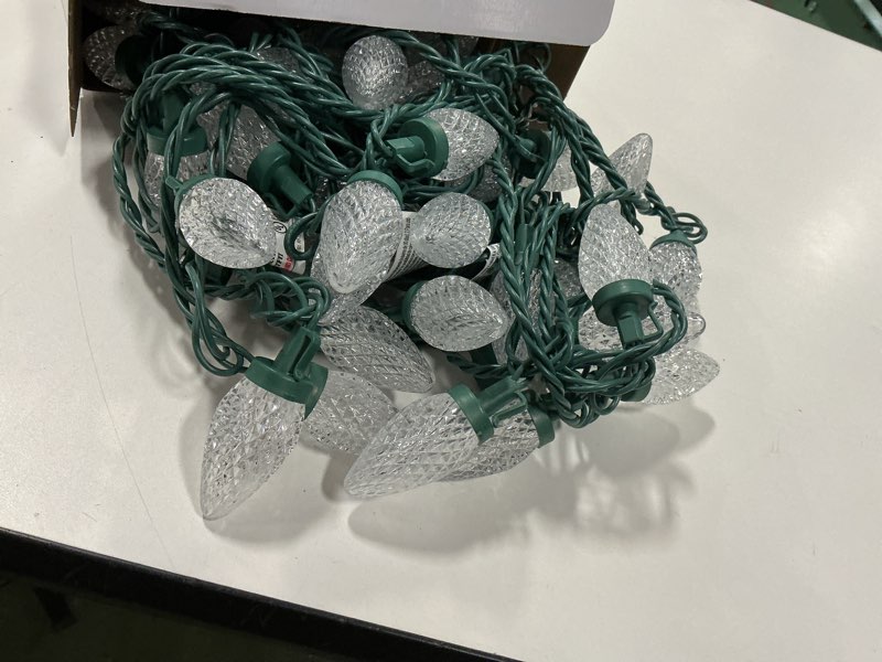 Condition photo showing As Is for GE Color Effects 50-Count 32.67-ft Multi-function Color Changing