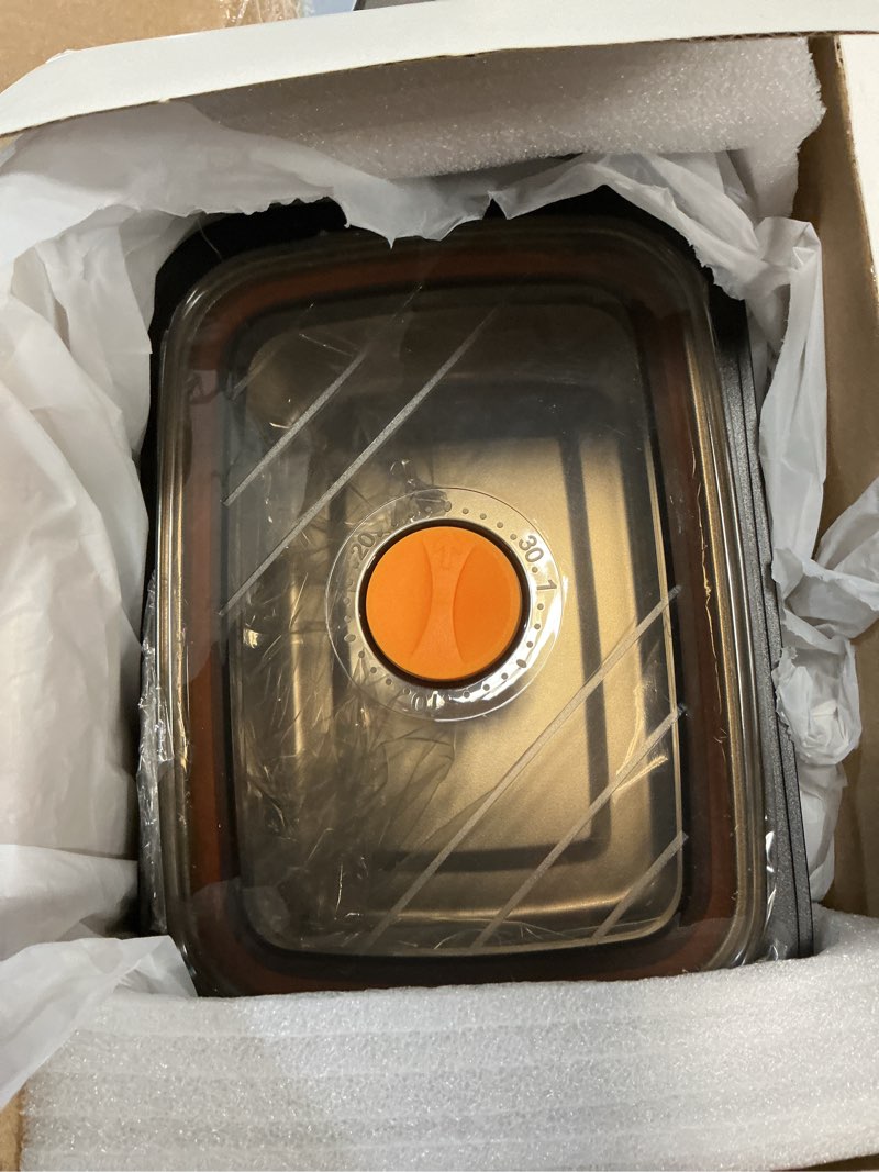 Condition photo showing Good Condition for VASG 2026 Upgraded Cordless Heated Lunch Box for Adults, XXL 5.1-Cup Electric Lunch Box with 360° Surround Rapid Heating, 12000mAh Portable Food Warmer with Timer, LCD Display for Office & Car Black