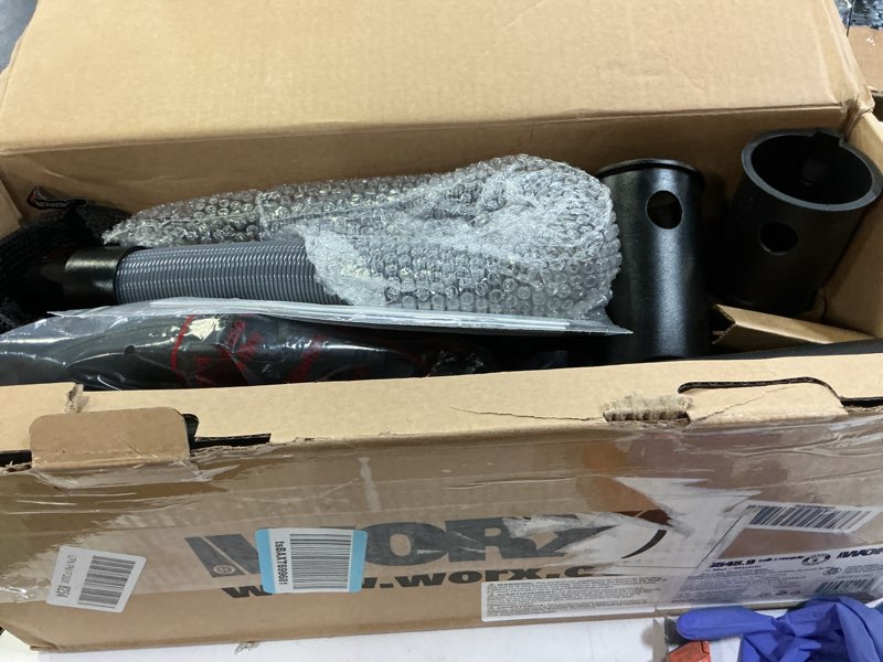 Condition photo showing Good Condition for worx cordless leaf blower, electric blowers for lawn care with 120 mph & 2.7 lbs, long nozzle design for narrow spaces with cleaning attachments, battery & charger not included, wg545.9 120mph 20v blower/tool only