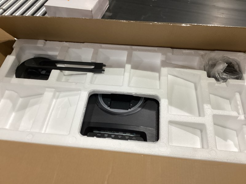 Condition photo showing As Is for CRACKED SCREEN SANSUI 34-Inch Curved Gaming Monitor UWQHD 3440 x 1440 Up to 165Hz Curved 1500R - PIP/PBP, 1ms(MPRT), HDR, 300nits, sRGB 125%, DCI-P3 95%,FreeSync,HDMIx2,DP1.4 x2 (DP Cable Included) 34In UWQHD 165HZ Curved Gaming 34In UWQHD 165HZ Curved Gaming