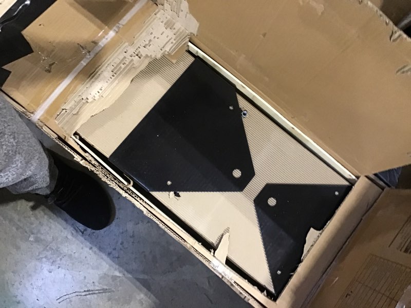 Condition photo showing As Is for VEVOR Tow Behind Plug Aerator, 40-Inch Tow Behind Lawn Plug Aerator with Universal Hitch, Pull Behind Aerator with Iron Spikes Alternately Arranged, Lawn Aerator Tow Behind for Gardens, Lawns, Farms Tow Behind 40-inch