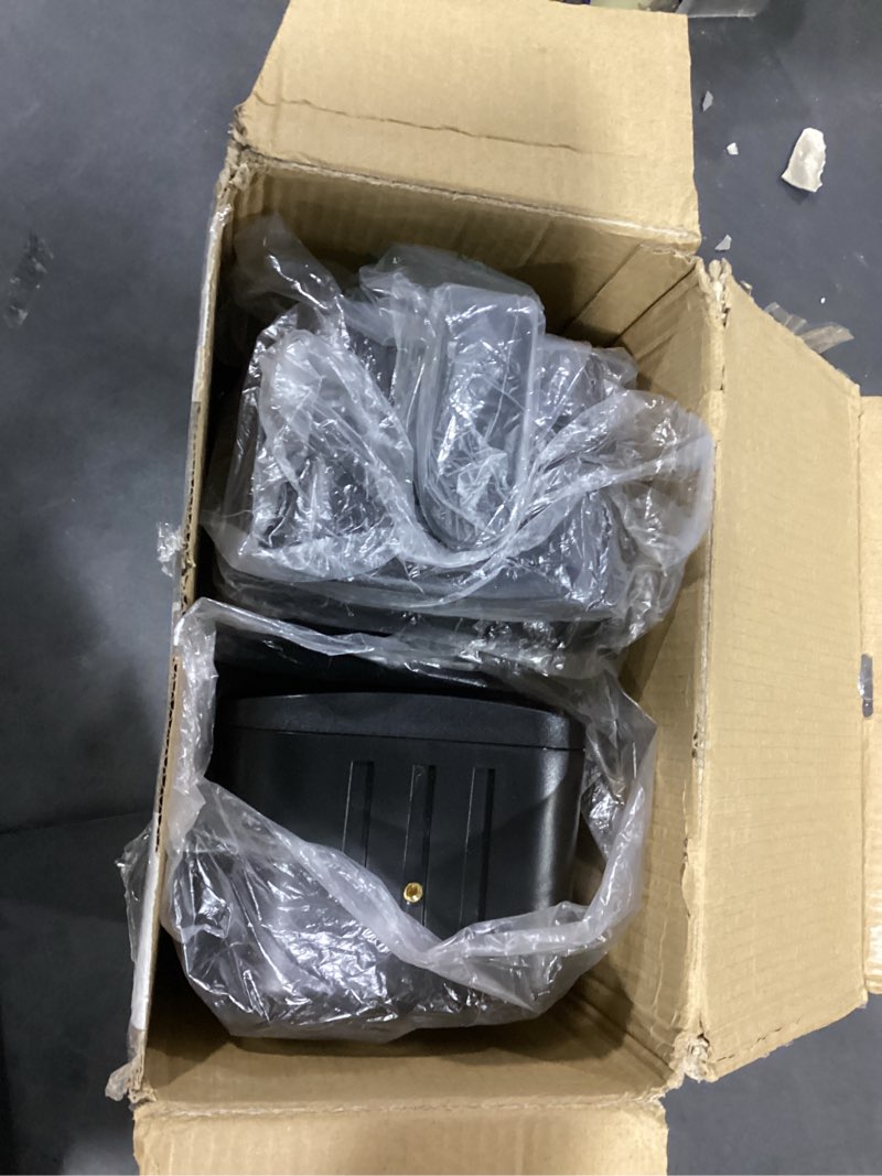 Condition photo showing As Is for pyle 500 watt bluetooth indoor outdoor speakers pair - dual waterproof 5.25” 2-way full range speaker system w/ 1/2” high compliance polymer tweeter | home, boat, marine, deck, patio, poolside (black) black 5.25"
