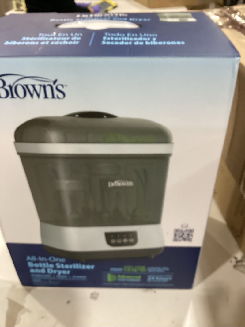 Condition photo showing New/Like New for Dr. Brown's All-in-One Sterilizer and Dryer for Baby Bottles, Parts and Other Newborn Essentials