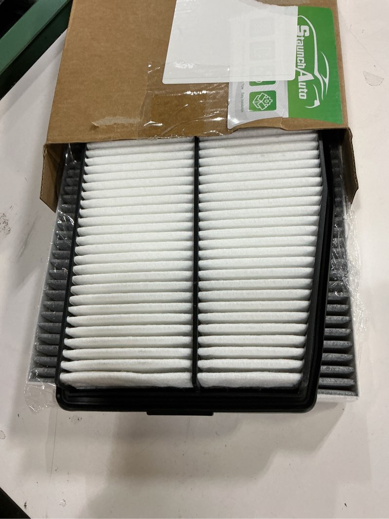 Condition photo showing Good Condition for Engine & Cabin Air Filter Set for 2021-2026 Santa Fe Hybrid 1.6L, 2020-2026 Sonata Hybrid 2.0L, 2022-2026 Tucson Hybrid 1.6L Air filter Replacement 97133L1000 28113L5100 Automotive Accessories For Santa Fe/Tucson/Sonata Hybrid 22-25 etc.