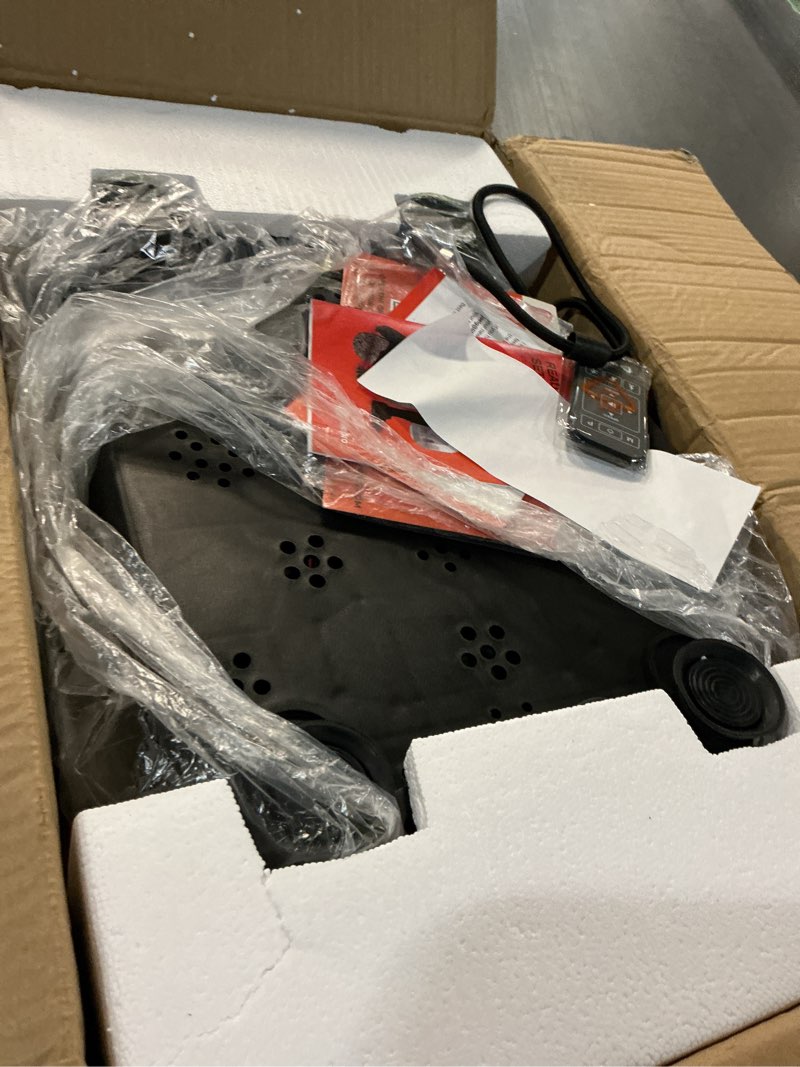 Condition photo showing As Is for Lifepro Vibration Plate Exercise Machine with Magnetic Acupoints - Full Body Vibration Platform for Beginners and Recovery - Ideal Lymphatic Drainage Massager for Muscle Toning and Overall Fitness White