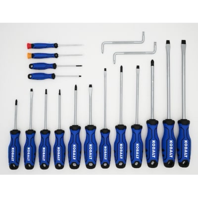 Kobalt 18 -Piece 8-in Magnetic Screwdriver Set