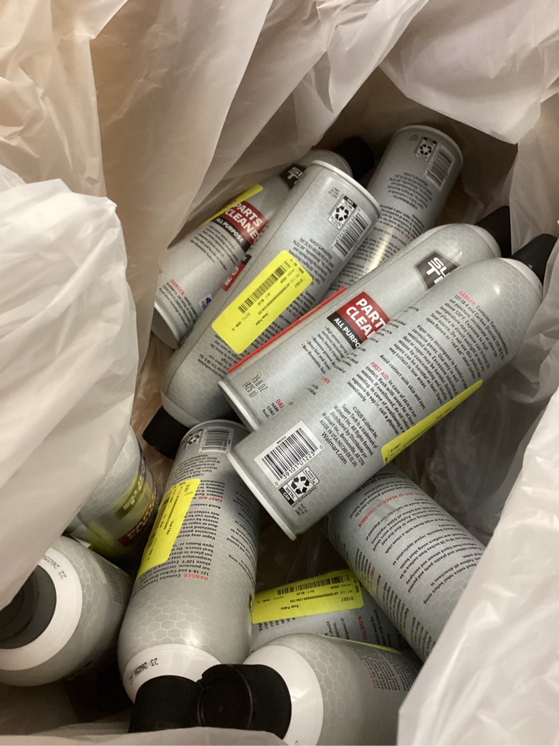 Condition photo showing Good Condition for 12 pcs super tech all purpose parts cleaner, 15 oz