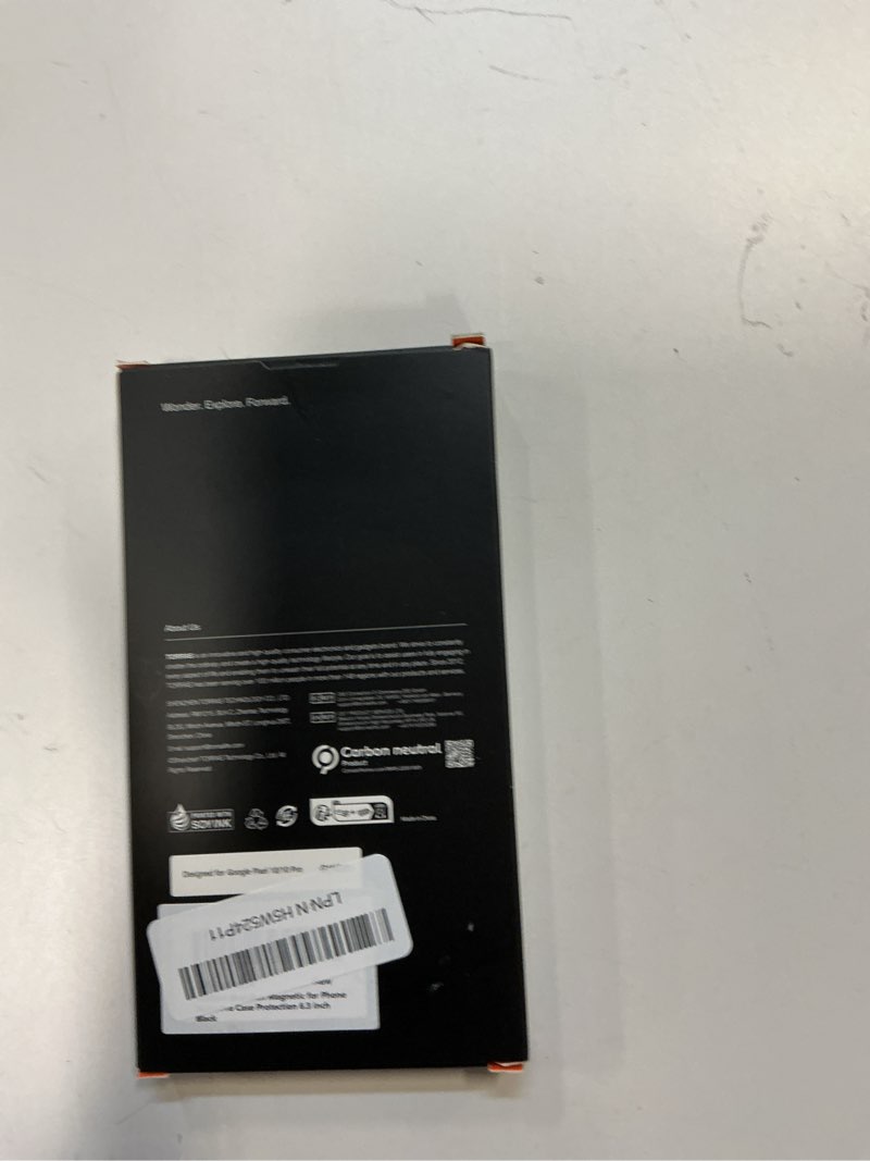 Condition photo showing New/Like New for torras magnetic shockproof for google pixel 10 pro case/pixel 10 case?[military grade 12ft drop protection][fit for magsafe], slim matte translucent & sturdy armor case for pixel 10/10 pro, black black for pixel 10/ 10 pro