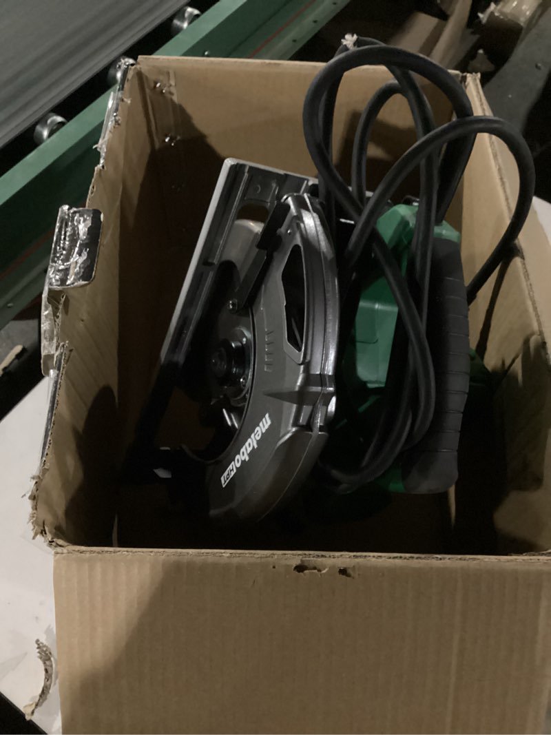 Condition photo showing Good Condition for Metabo HPT 7-1/4-Inch Circular Saw Kit | 6,000 Rpm, 15-Amp Motor | Integrated Dust Blower | 24T Premium Framing/Ripping Blade | Single Handed Bevel Adjustment | C7SB3 Metabo HPT C7SB3 Circular Saw