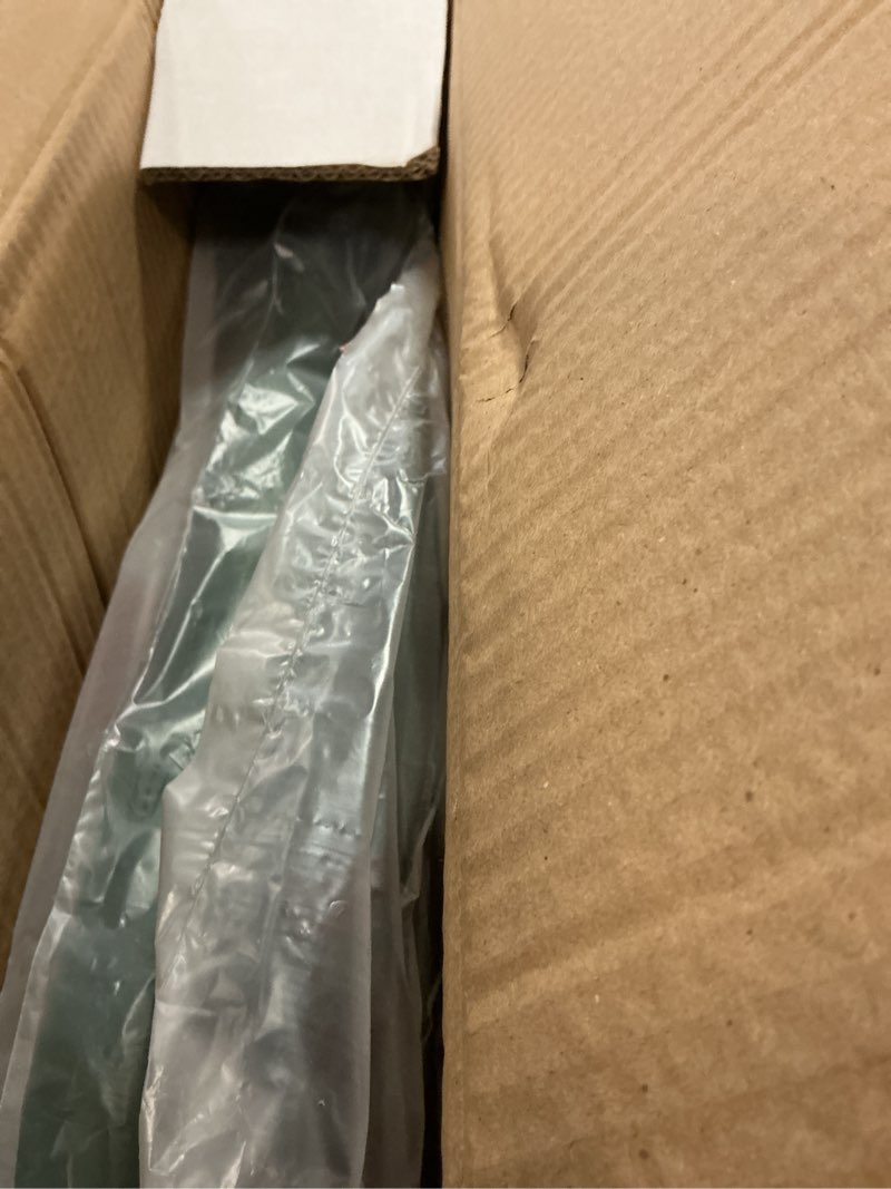 Condition photo showing As Is for Alpine Corporation 31" Tall Outdoor Antique Flower Birdbath with Bird Decoration Yard Statue, Durable Polypropylene Construction for Patio, Deck, or Yard, Green