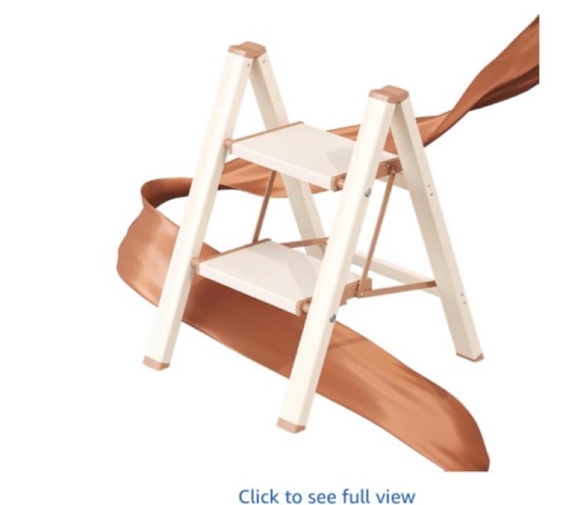 STEP LADDER (2 STEP) SIZE: 26.57 × 18.70 x 2.36 INCH 