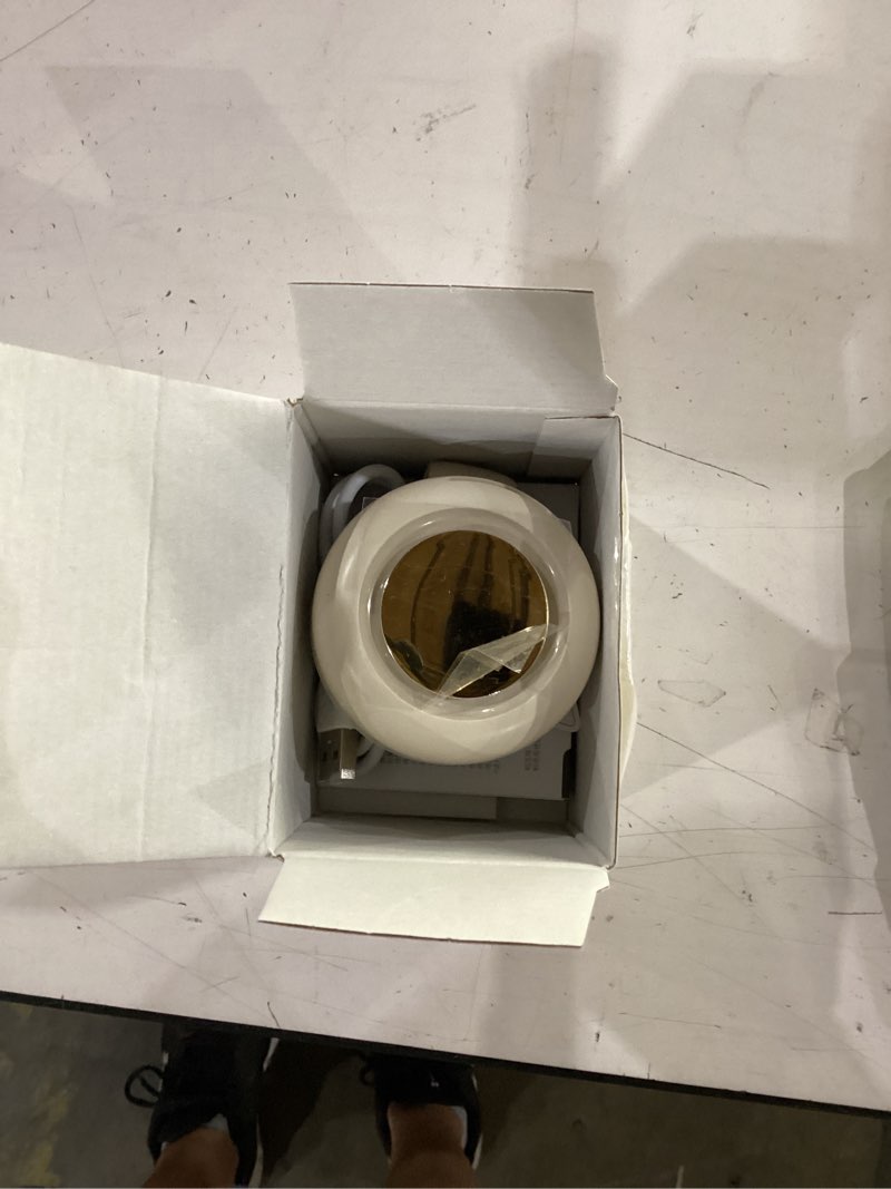 Condition photo showing Good Condition for portable silent mini bladeless fan clip on, small fan clip on for shirt & waist, adjustable 3-speed suspended whirlwind fans, for outdoor & travel & office, travel accessories, gift white