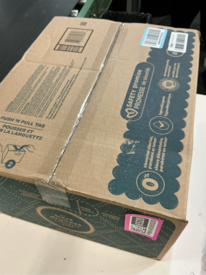 Condition photo showing New/Like New for pampers swaddlers diapers, size 4 (15-34 lbs), 150 count, absorbent, keeps baby dry and comfortable, skin safe disposable baby diaper (packaging may vary) size 4 150