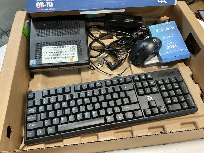 Condition photo showing Good Condition for HP EliteDesk 800 G5 Mini - 9th Gen Intel Core i5-9500T 6-Core up to 3.70 GHz, 16GB DDR4 Memory, 256GB NVMe SSD, WiFi-6, Bluetooth 5.0, Intel UHD Graphics 630, windows 11 Pro (Renewed)