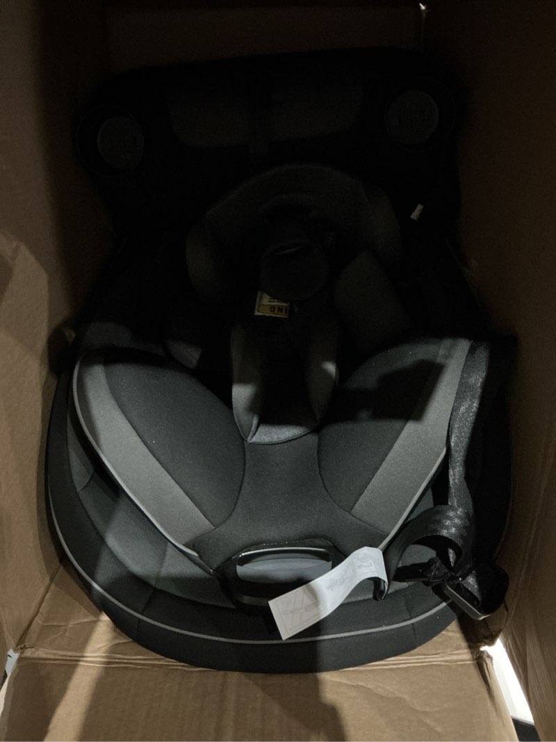 Condition photo showing Good Condition for safety 1st grow and go all-in-one slim convertible car seat, rear facing, 5-40 lbs, forward facing (30–65 lbs), high back booster seat 40-100 pounds, black phantom black phantom original