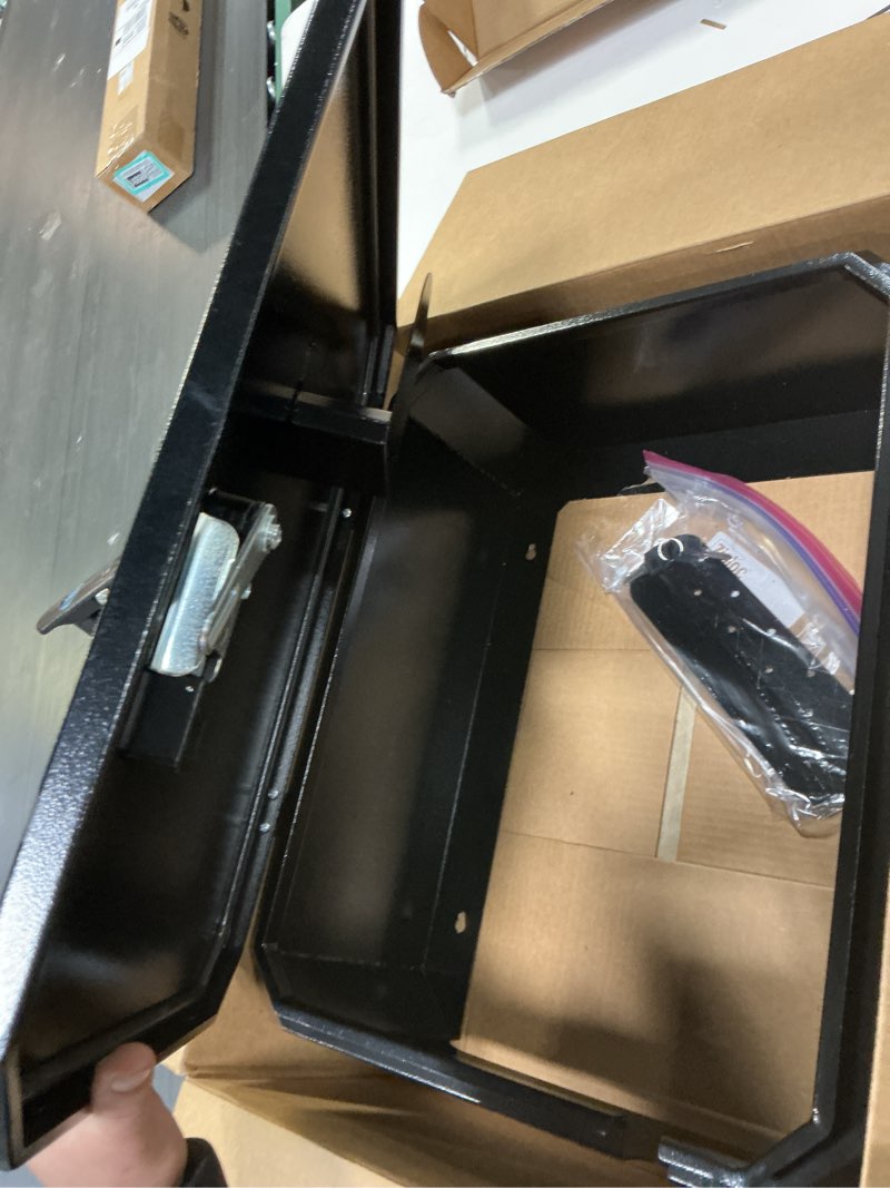 Condition photo showing Good Condition for Wall-Mounted 1.2mm Cold Rolled Steel Electric Vehicle Charging Protection Box for Tesla, Waterproof Indoor/Outdoor Enclosure with Lock | Seamless One-Piece Design (Black)