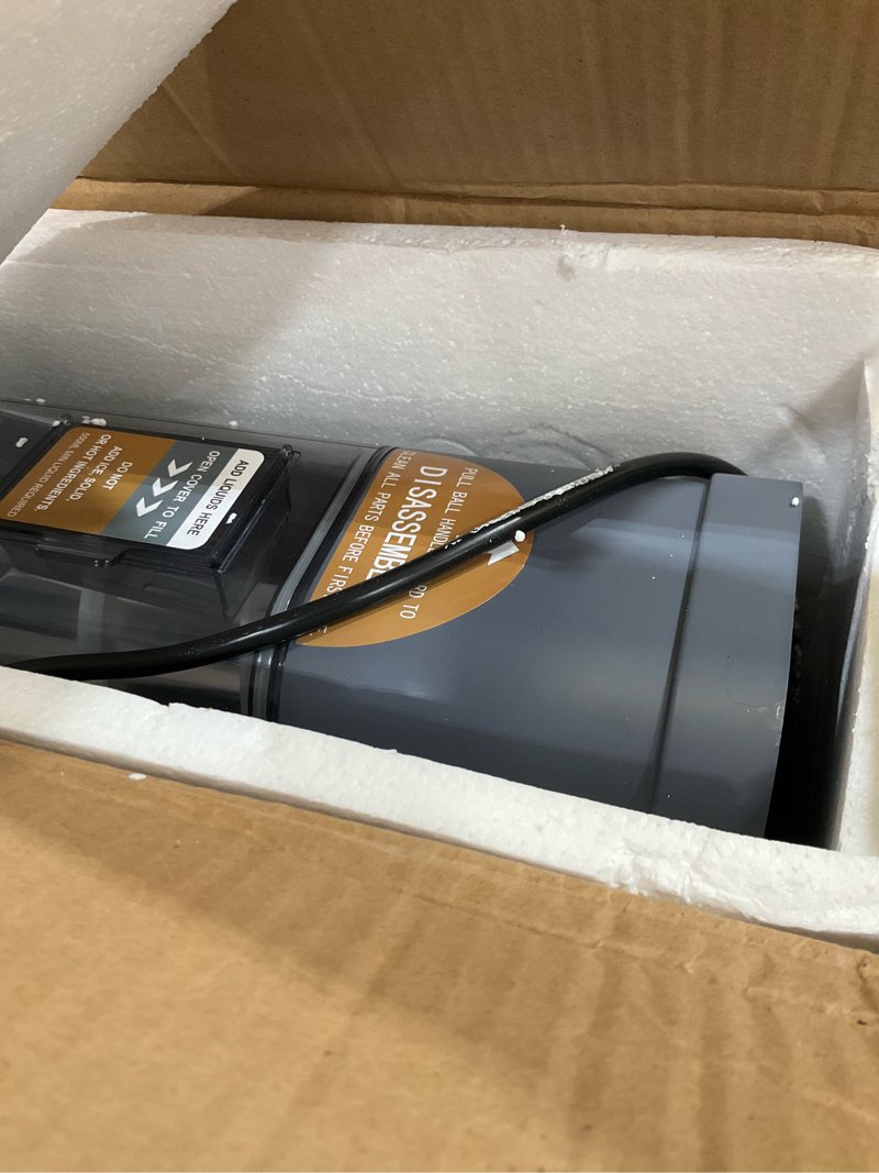 Condition photo showing Good Condition for syintao slushie machine no ice needed, 2-in-1 frozen drink & soft serve ice cream maker, self-chilling slushy maker with 5 presets, led display & auto clean for home & party (black)