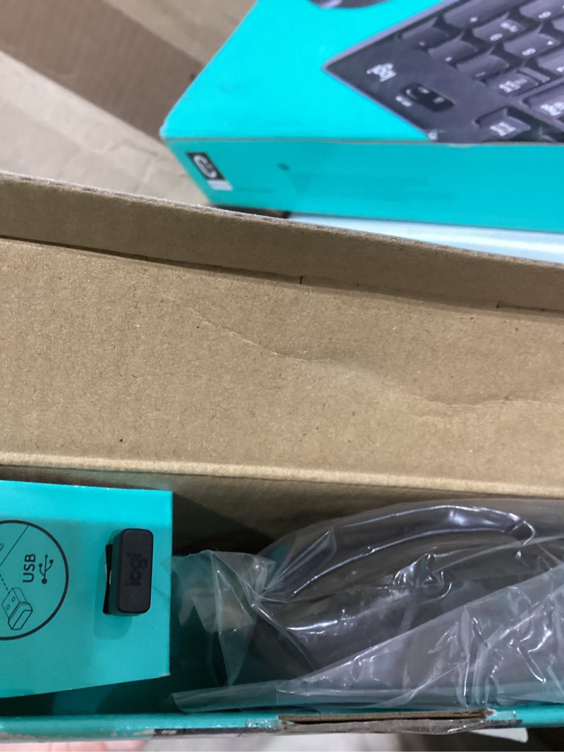 Condition photo showing New/Like New for Logitech MK295 Wireless Mouse & Keyboard Combo with SilentTouch Technology, Full Numpad, Advanced Optical Tracking, Lag-Free Wireless, 90% Less Noise - Graphite