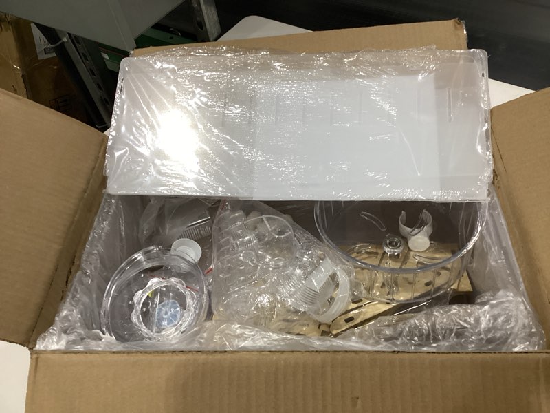 Condition photo showing New/Like New for Hamster Cage 8 in 1 with All Accessories, Acrylic Hamster Cages with Full Transparent Viewing, Excellent Ventilation, Castle Habitat, Dwarf Hamster Cage Suitable for Gerbil, Mice, Other Small Animals