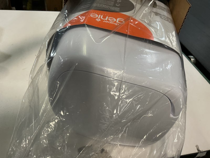 Condition photo showing Good Condition for Playtex Diaper Genie Complete Pail with Built-In Odor Controlling Antimicrobial, Includes Pail & 1 Refill, White , 8.36 Pound White Pail + 1 Refill