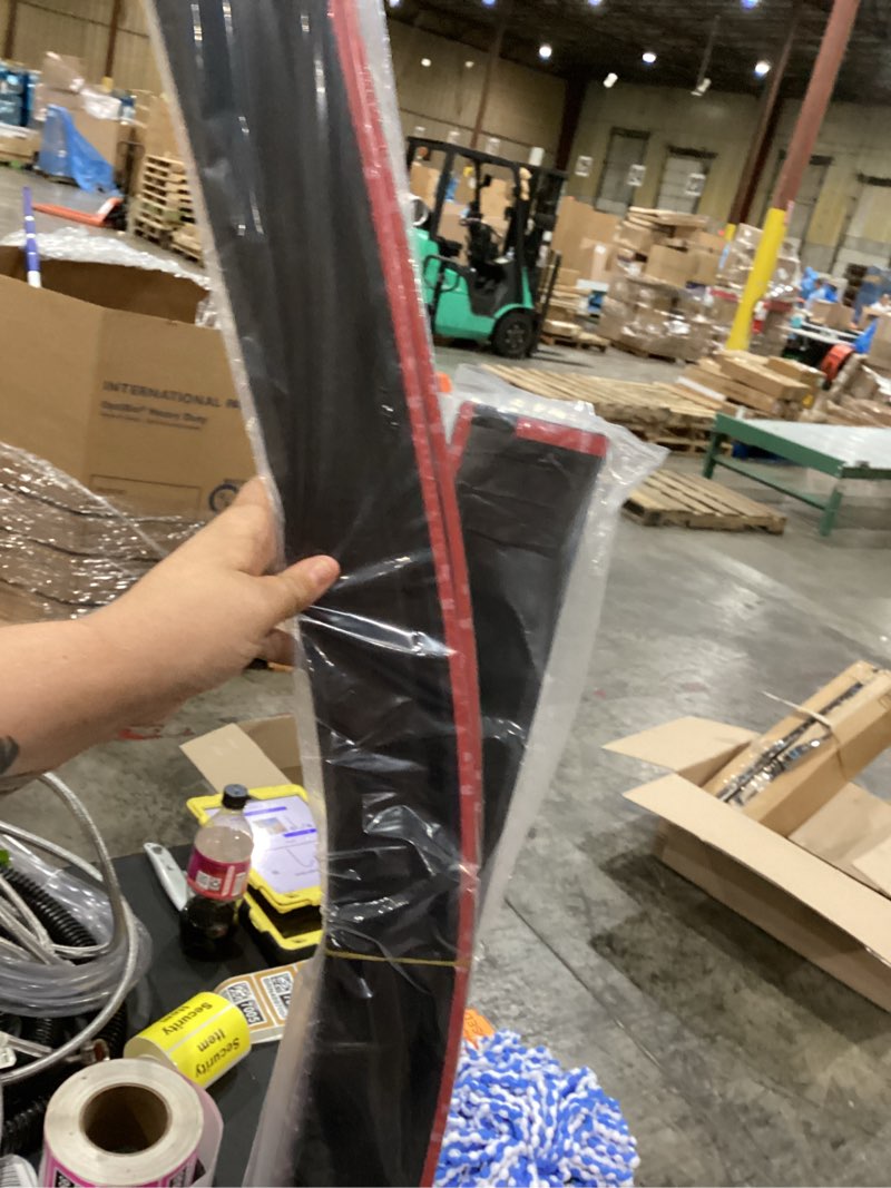 Condition photo showing As Is for window visor rain guard shade