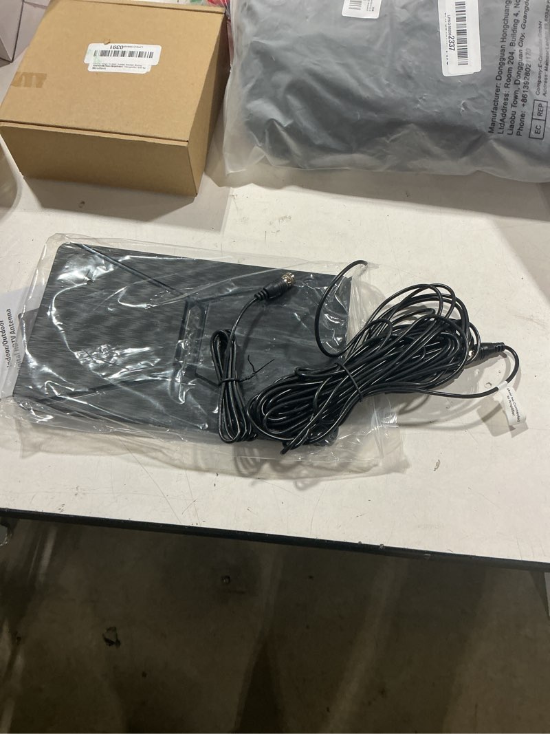 Condition photo showing Good Condition for 2026 upgraded indoor tv antenna,5000+ miles range hd digital antenna for smart tv, strongest with amplified signal booster supports 4k 8k 1080p all tvs- 38ft coaxial cable for local channels black