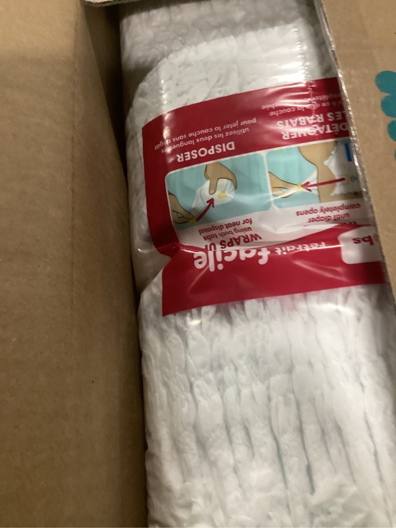 Condition photo showing As Is for pampers diapers - swaddlers 360° - size 6, 92 count, up to 100% leakproof comfy dry fit, designed for easy changes, pull on baby diaper (packaging may vary)