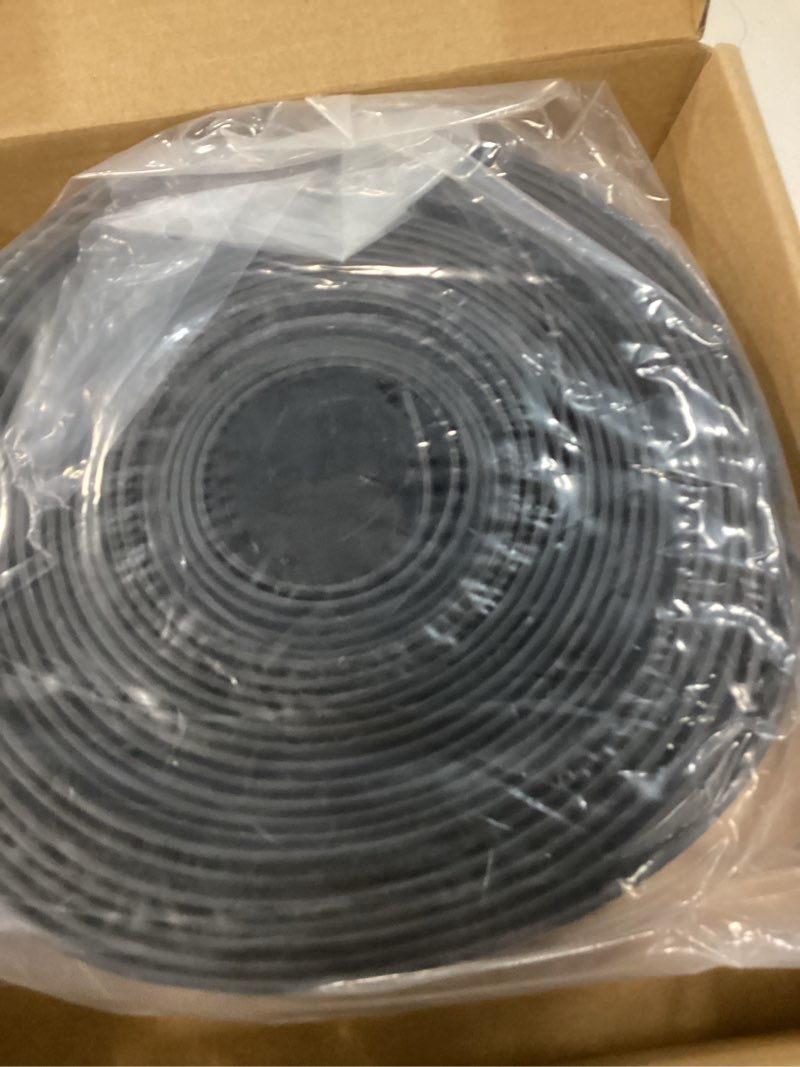 Condition photo showing New/Like New for rv slide out wiper seal 1-1/2" (clip on)?r854056 black rubber seal strip,molding trim for rv camper trailer slideout system (25ft