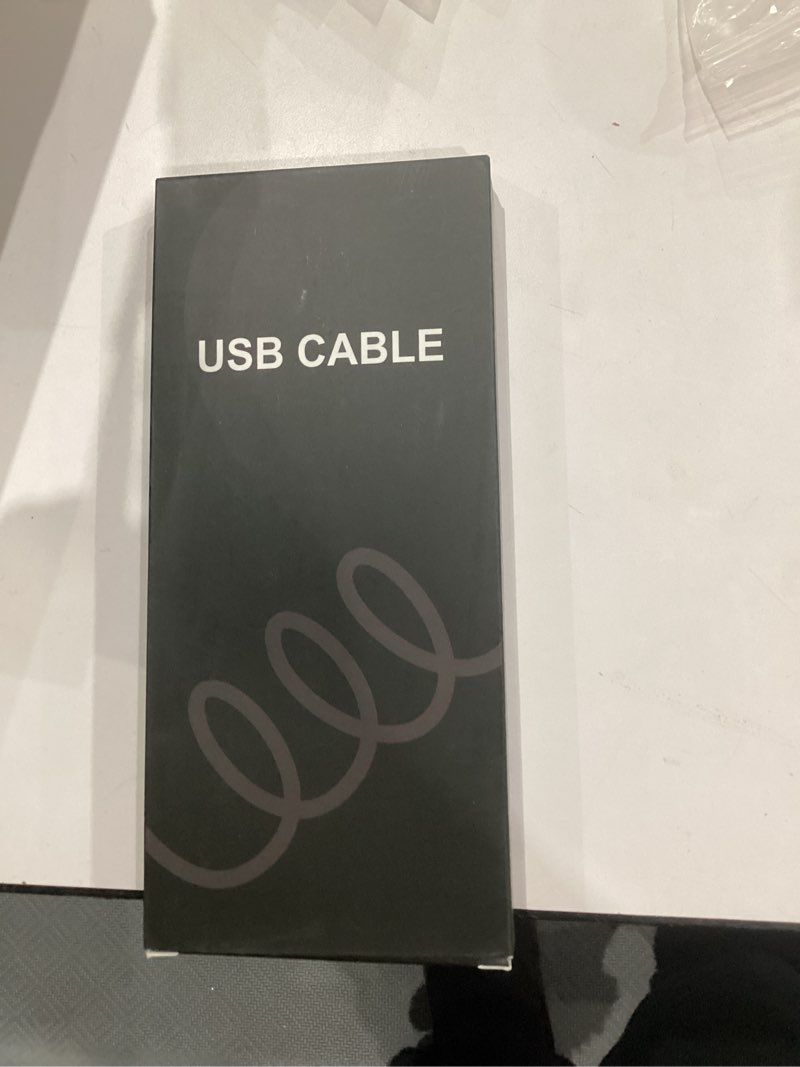 Condition photo showing New/Like New for USB C to USB C Cable, 2-Pack 6FT 60W Fast Charging Cable Type C Charger Cord for iPhone 17/17 Pro/17 Pro Max/Air/16/15 Pro Max/Plus, iPad, MacBook, Galaxy S25/S24/S23, Pixel 10/9/8/7, Tablet, Android